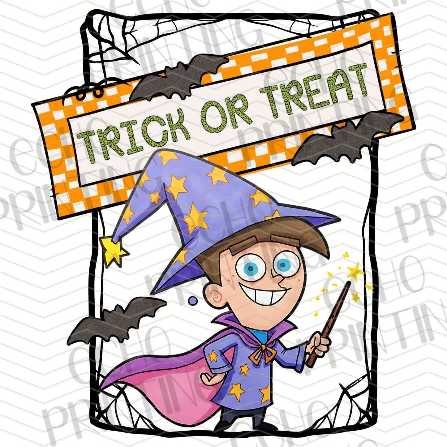 HLW 934 – FAIRY BOY TRICK OR TREAT SIGN