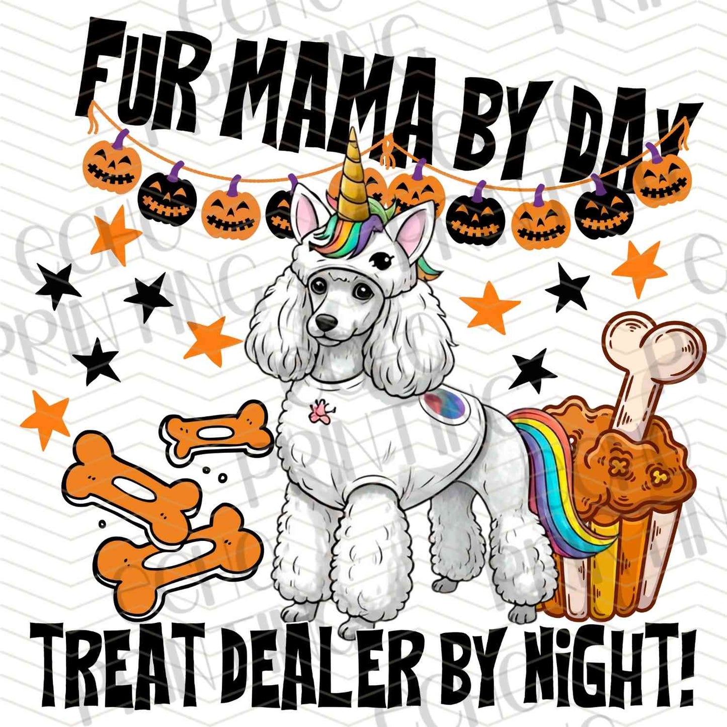 HLW 972 – FUR MAMA BY DAY GHOST DOG