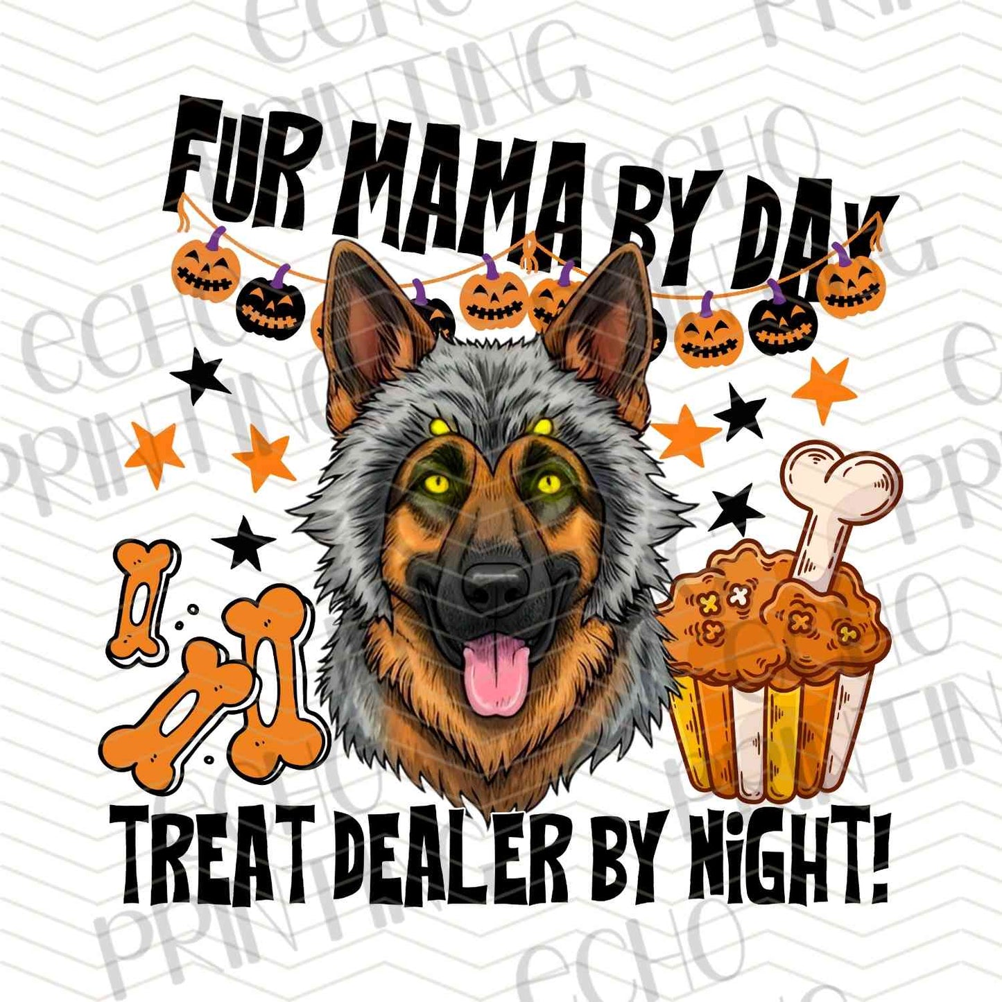 HLW 975 – FUR MAMA BY DAY GHOST DOG