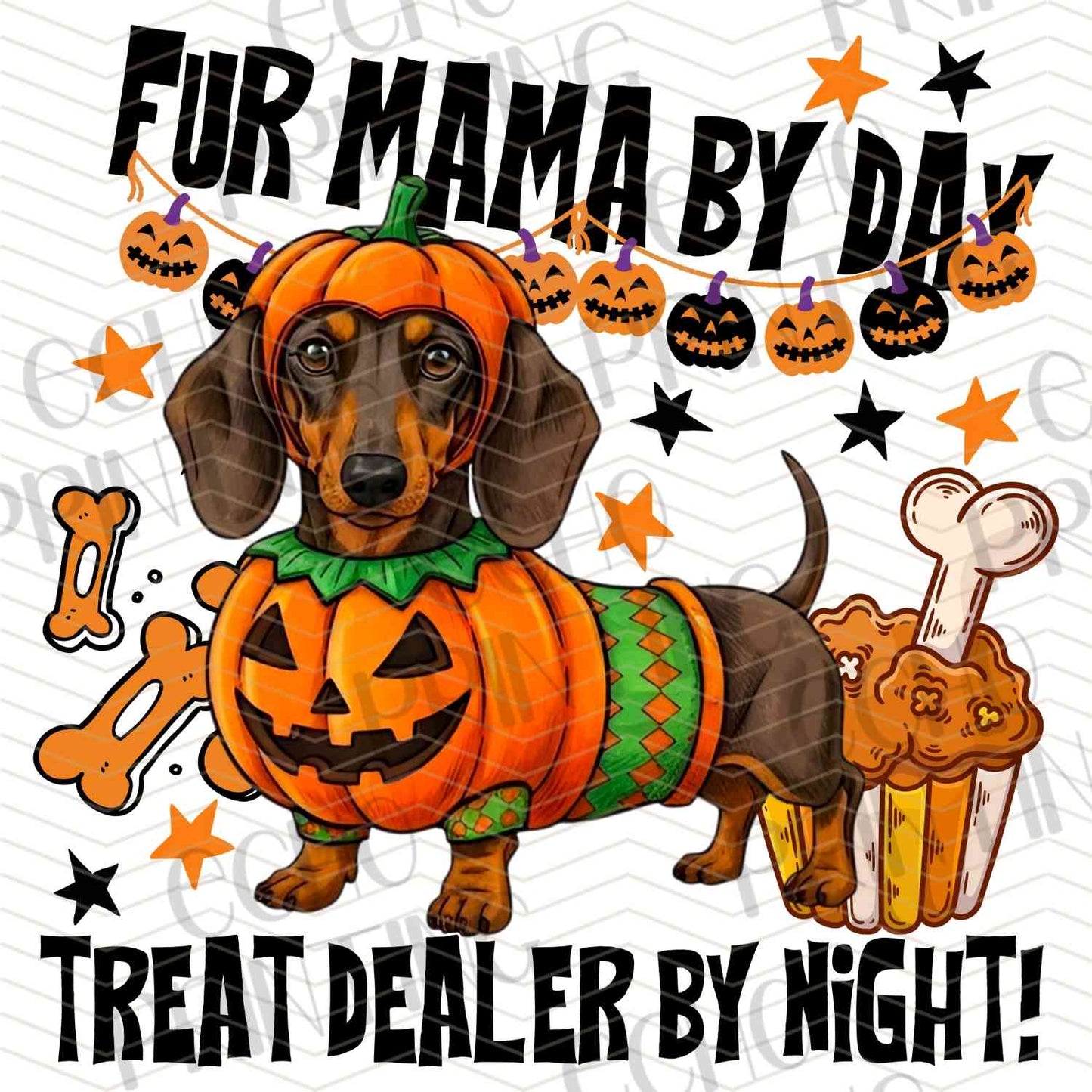 HLW 977 – FUR MAMA BY DAY GHOST DOG