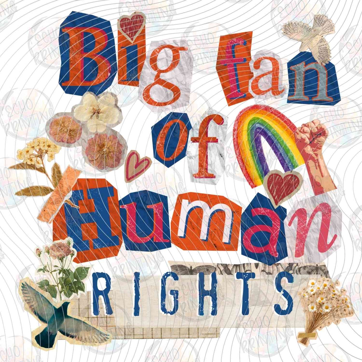 HMRG 1 - BIG FAN OF HUMAN RIGHTS RETRO