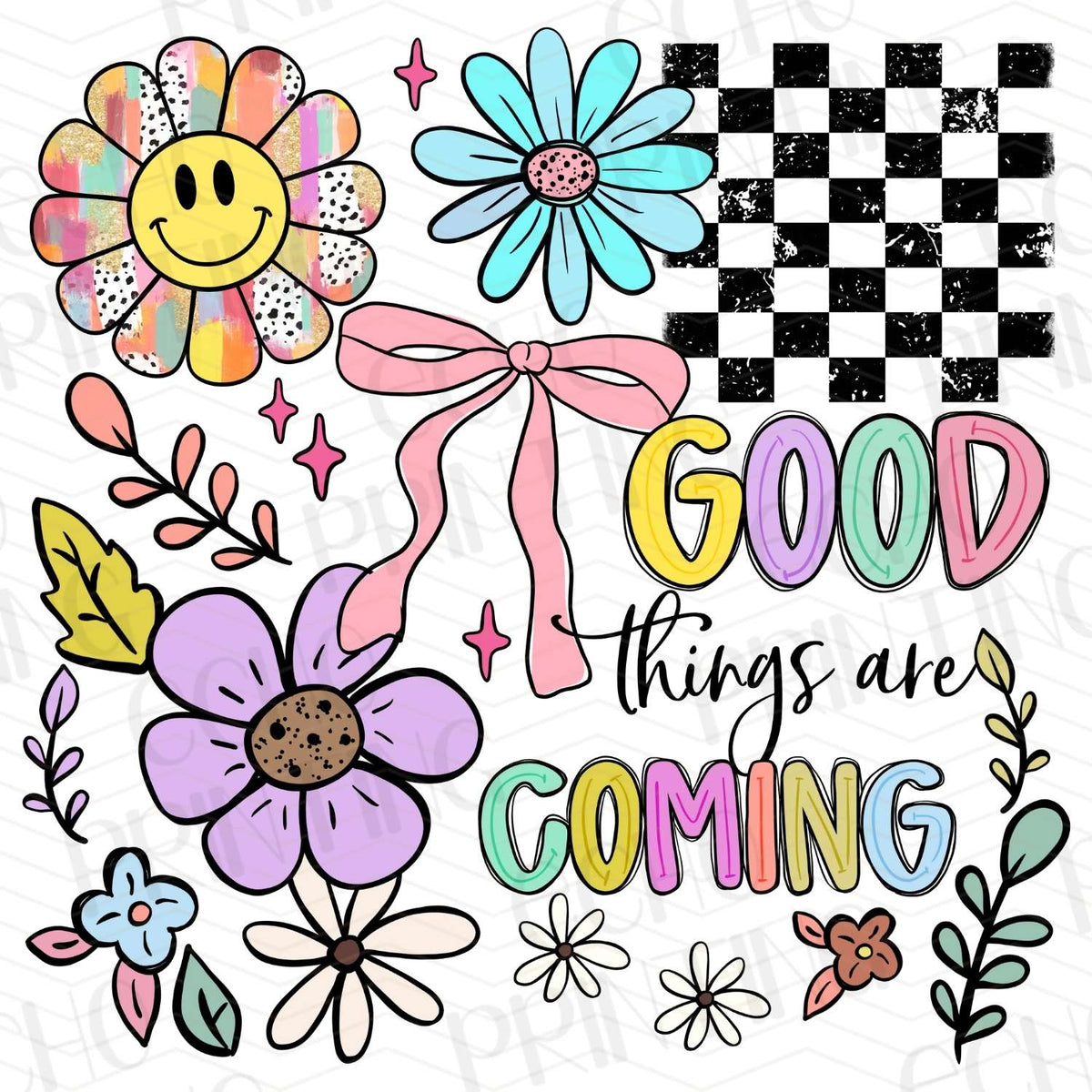 MHSM 16 - GOOD THINGS ARE COMING FLORAL