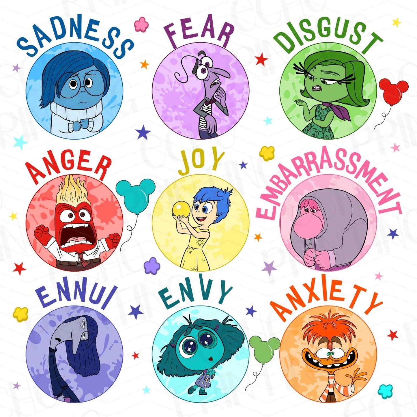 ISO 46 – ALL EMOTIONS LABELS