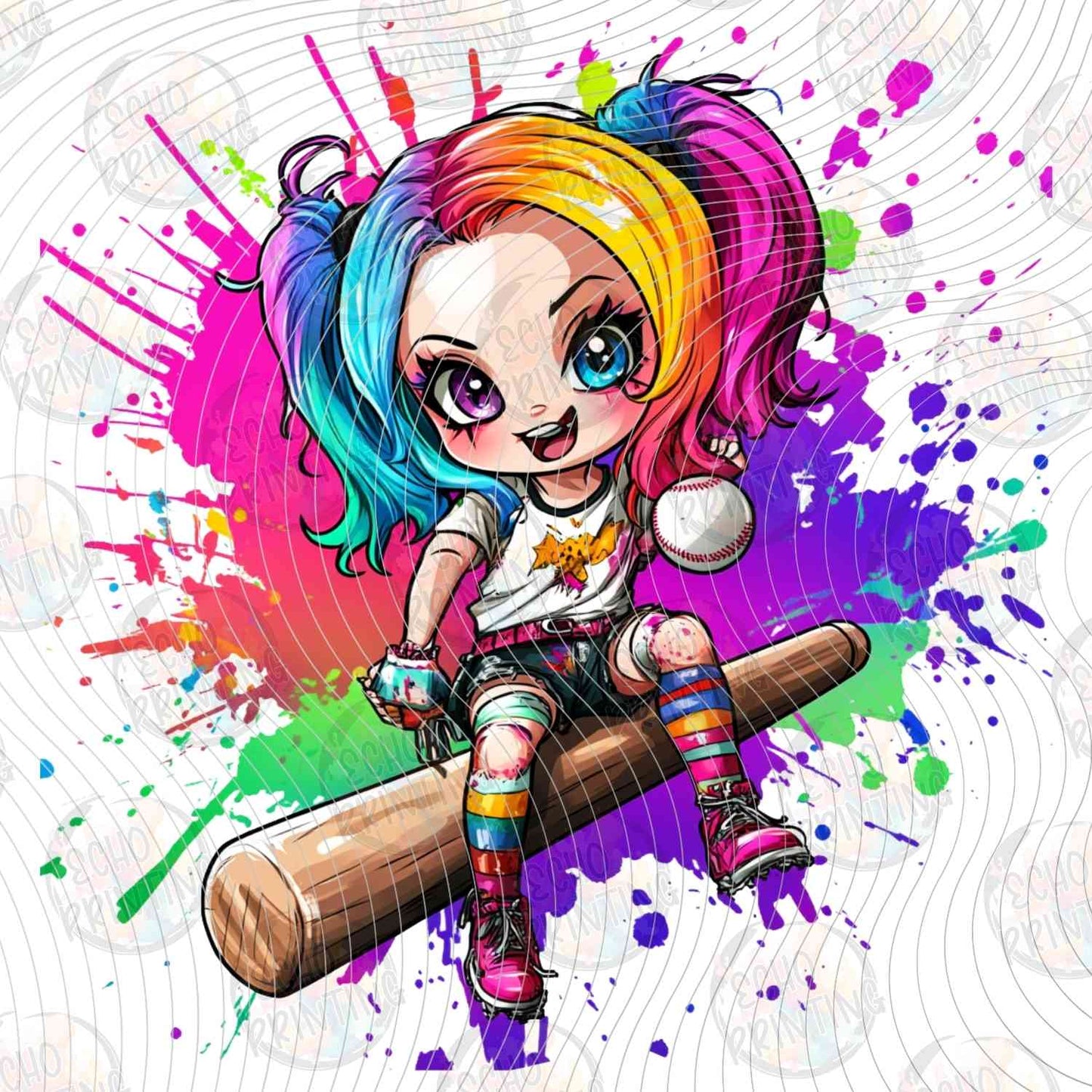 JKRHQ 20 - BAT GIRL COLOR SPLASH