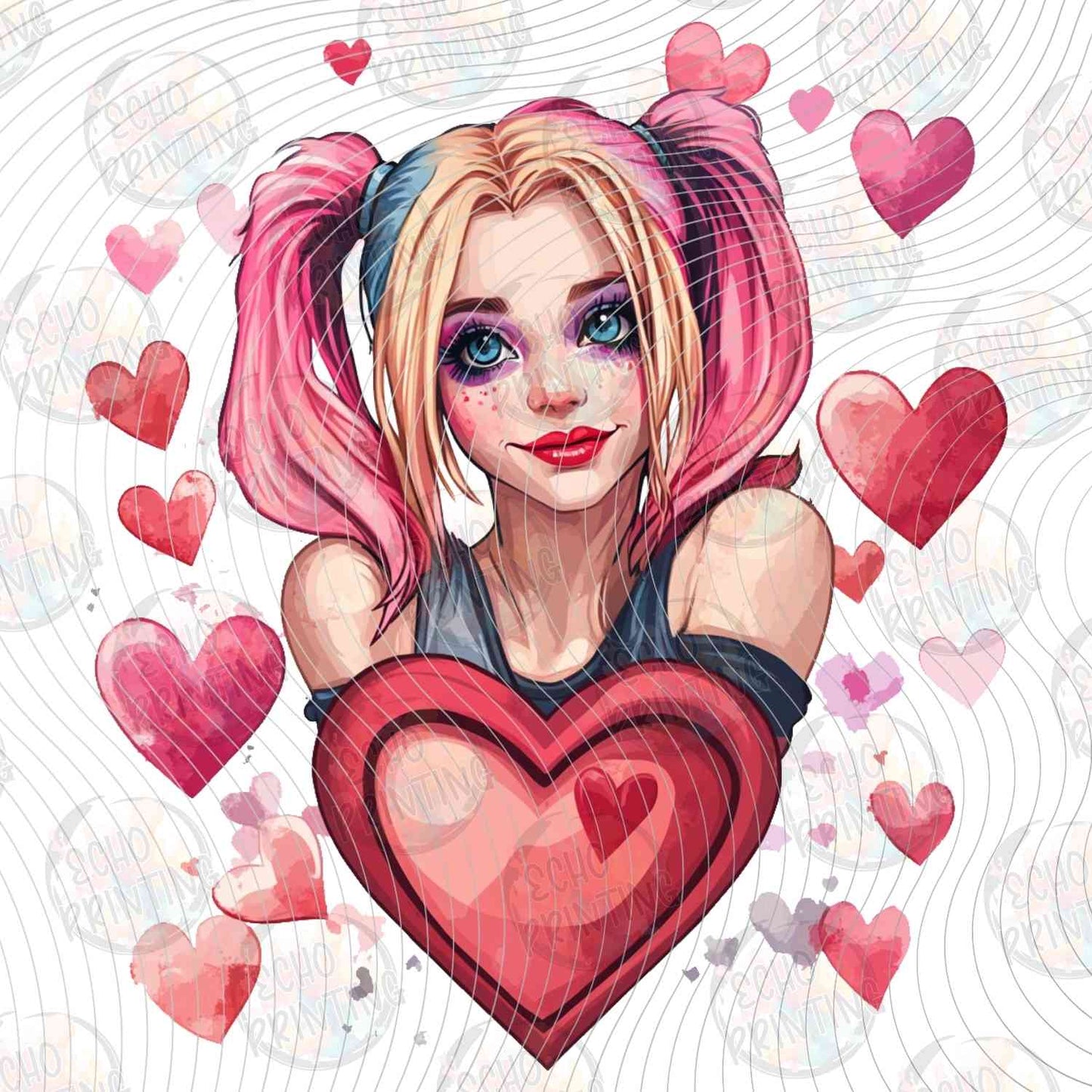 JKRHQ 9 - HEART BACKGROUND GIRL