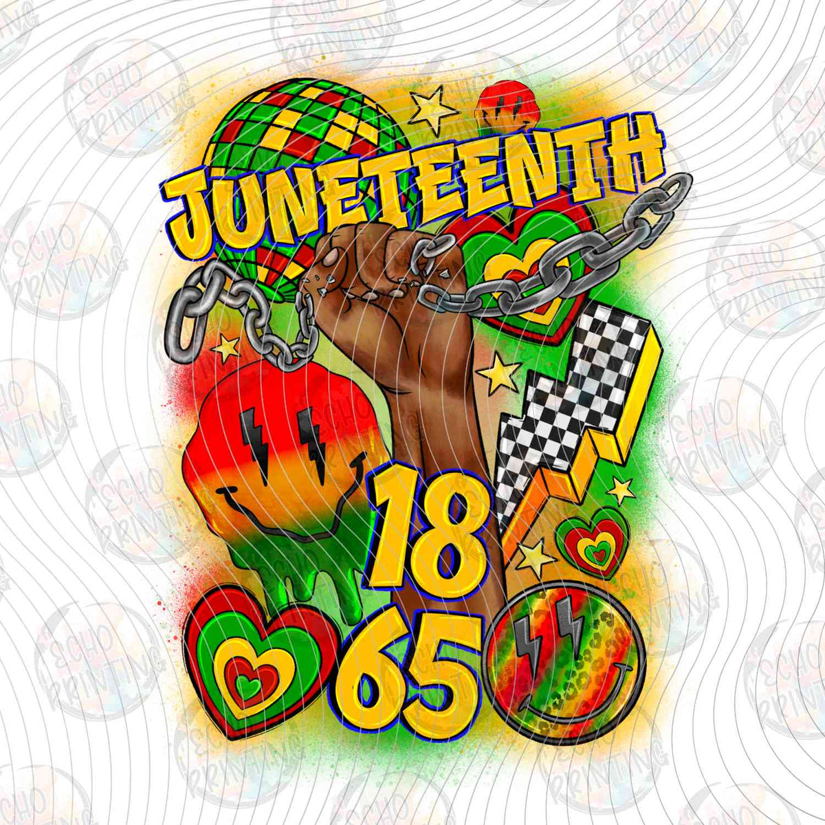 JNTHG 14 - JUNETEENTH 1865 RAISED FIST