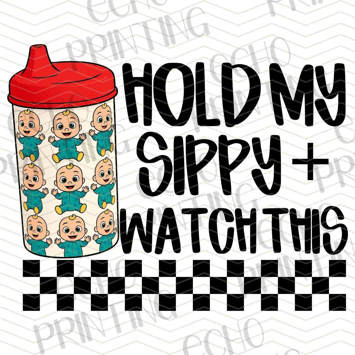 KDDG 156 - HOLD MY SIPPY (PEAR)