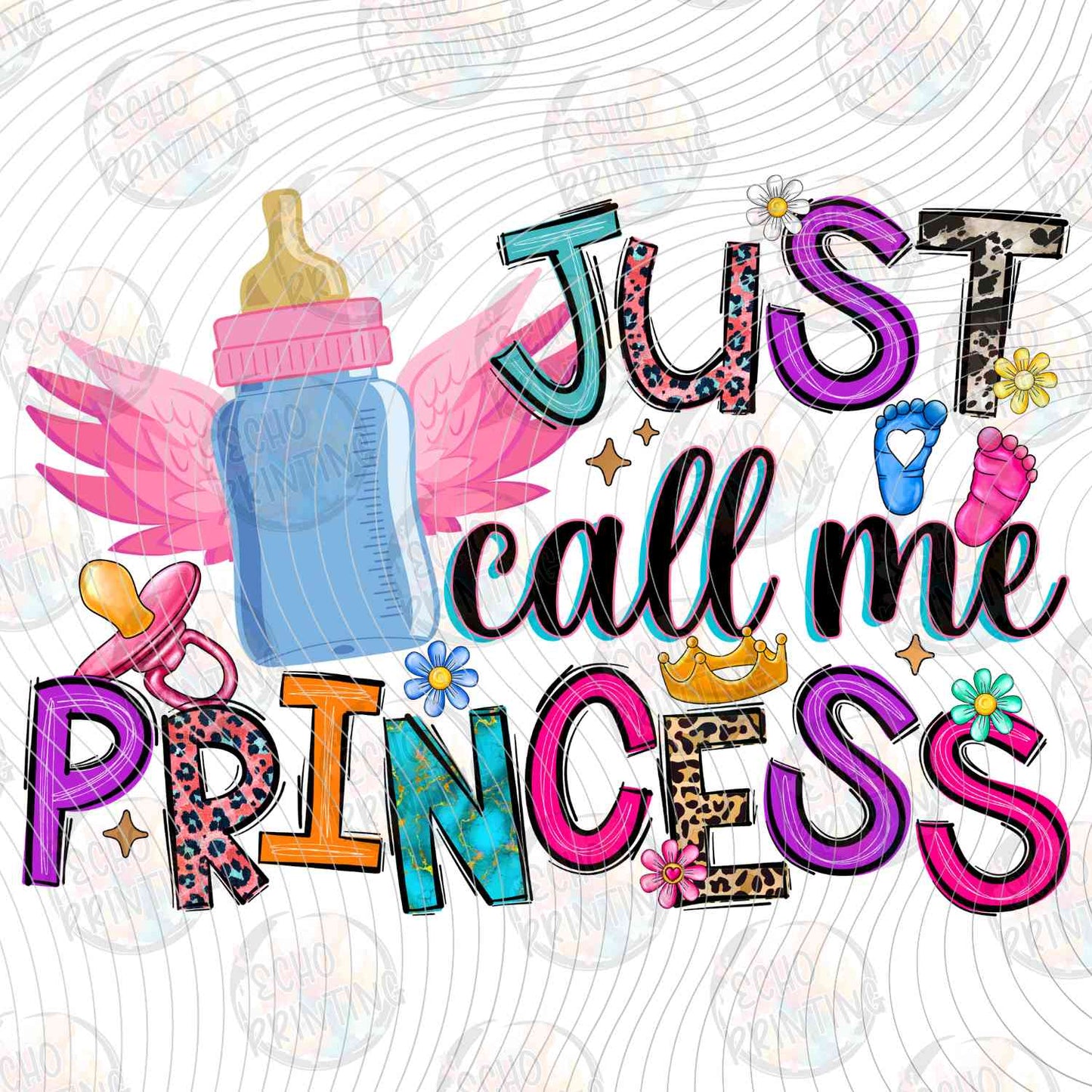 KDDG 205 - JUST CALL ME PRINCESS BABY BOTTLE