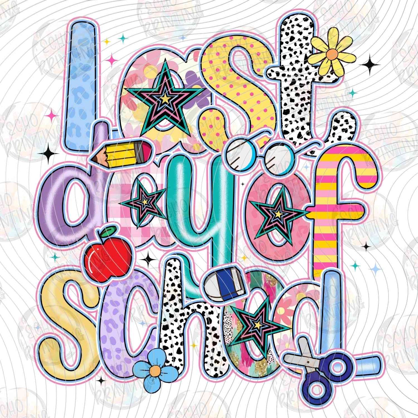 LDOS 12 - SCHOOL'S OUT FOR SUMMER VARIOUS ICONS