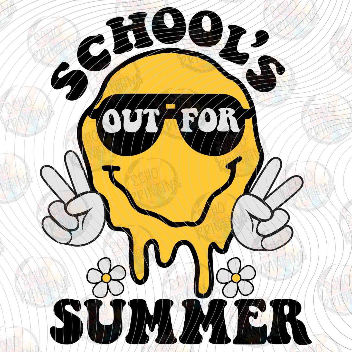LDOS 33 - SCHOOL'S OUT FOR SUMMER MELTING SMILEY