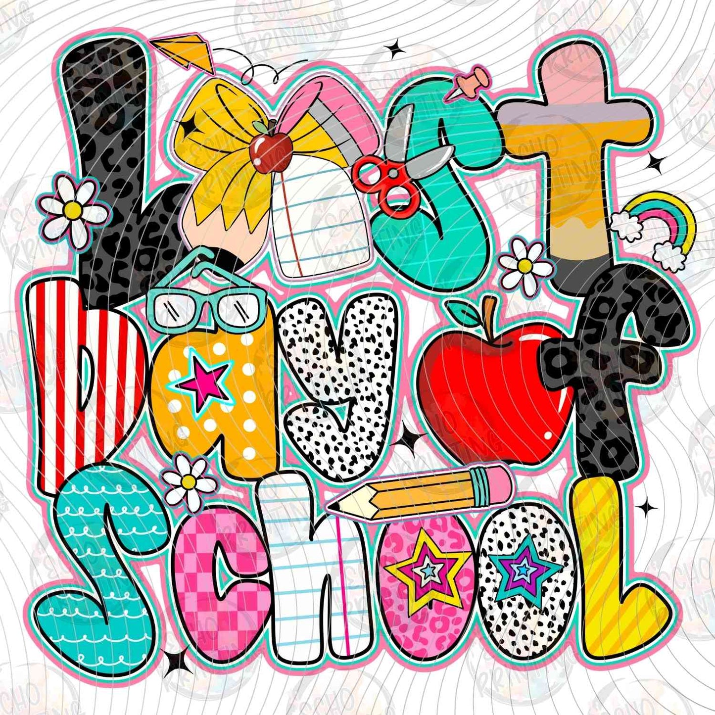 LDOS 84 - LAST DAY OF SCHOOL APPLE PENCIL