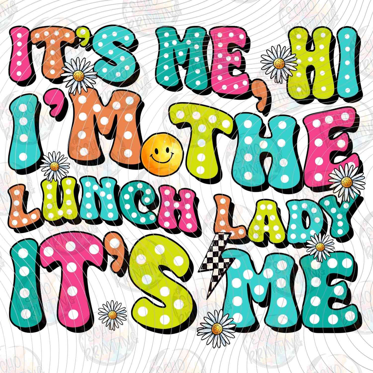 LNDG 2 - ITS ME HI IM THE LUNCH LADY ITS ME