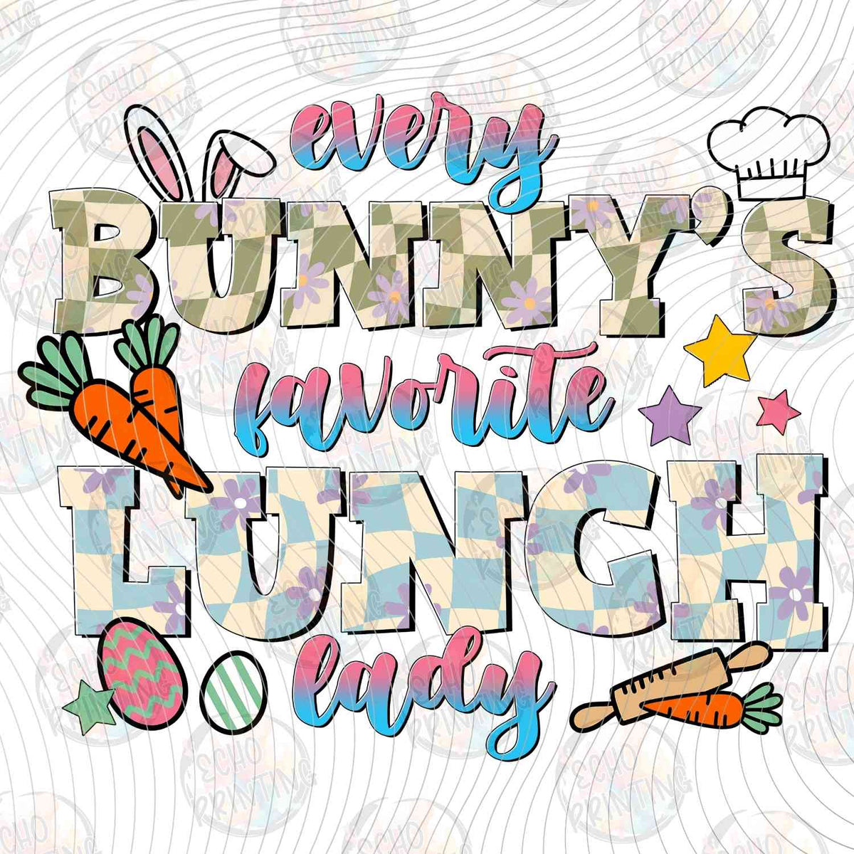 LNDG 22 - EVERY BUNNYS FAVORITE LUNCH LADY