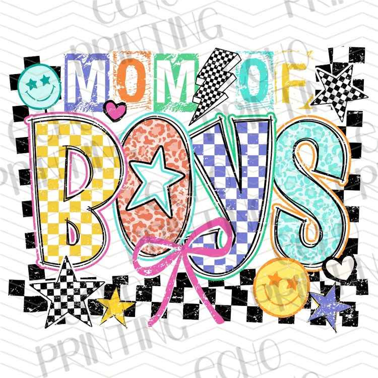 MGAG 1387 - MOM OF BOYS RETRO