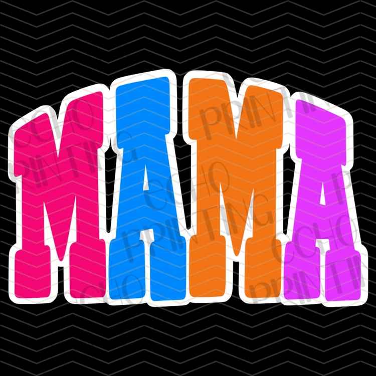 MGAG 1408 - MAMA BOLD RETRO LETTERING
