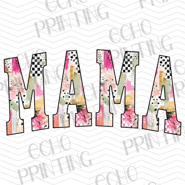 MGAG 1421 - FLORAL MAMA PATCHWORK STYLE