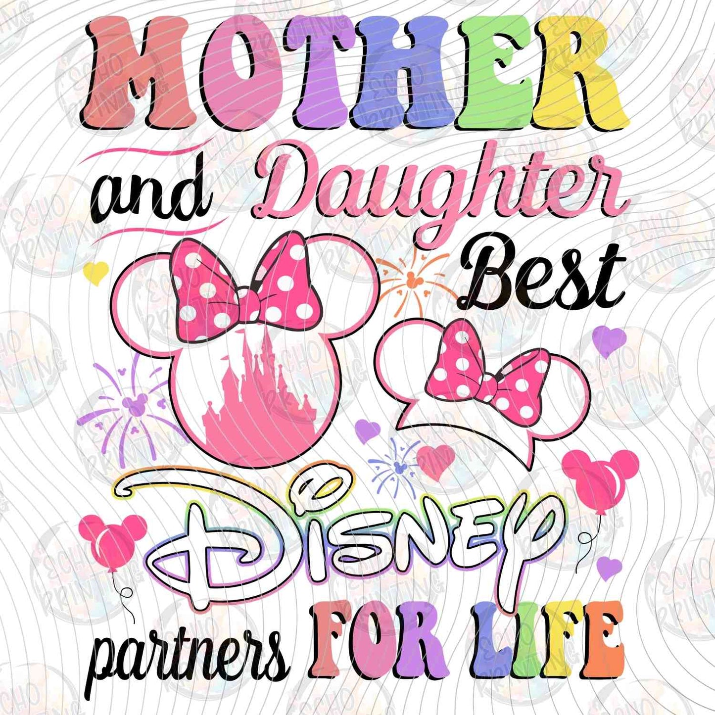 MGA 1177 - MOTHER AND DAUGHTER BEST PARTNERS FOR LIFE