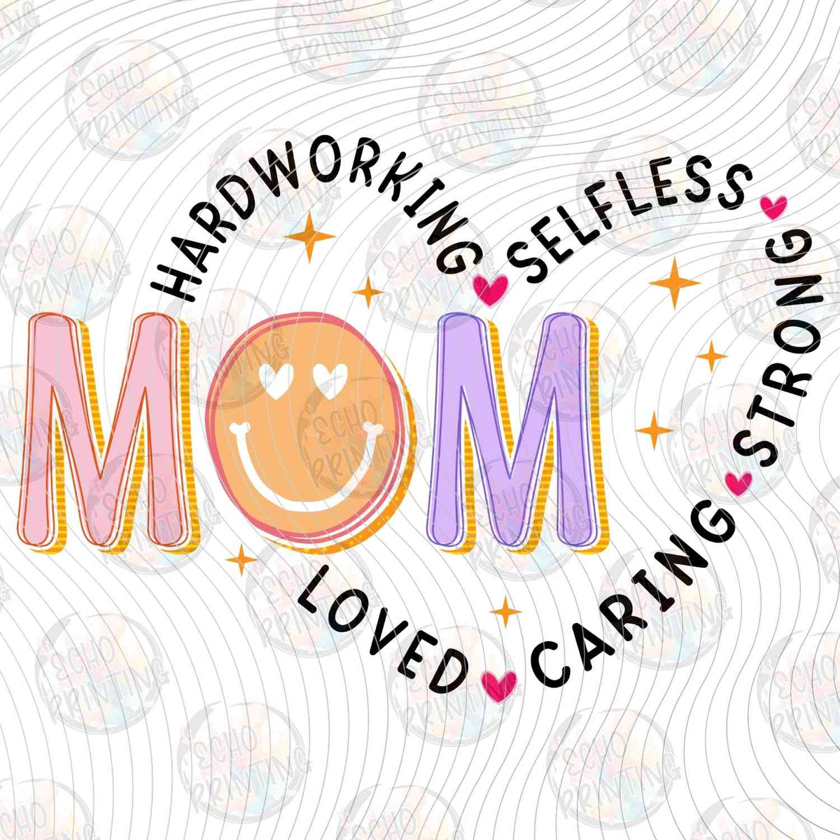 MGA 1269 - MOM SMILEY FACE HARDWORKING SELFLESS