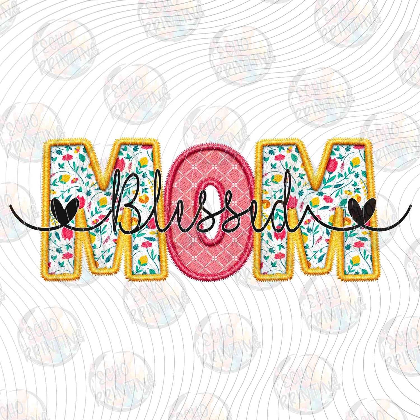 MGA 1274 - MOM FLORAL LEOPARD LETTERS