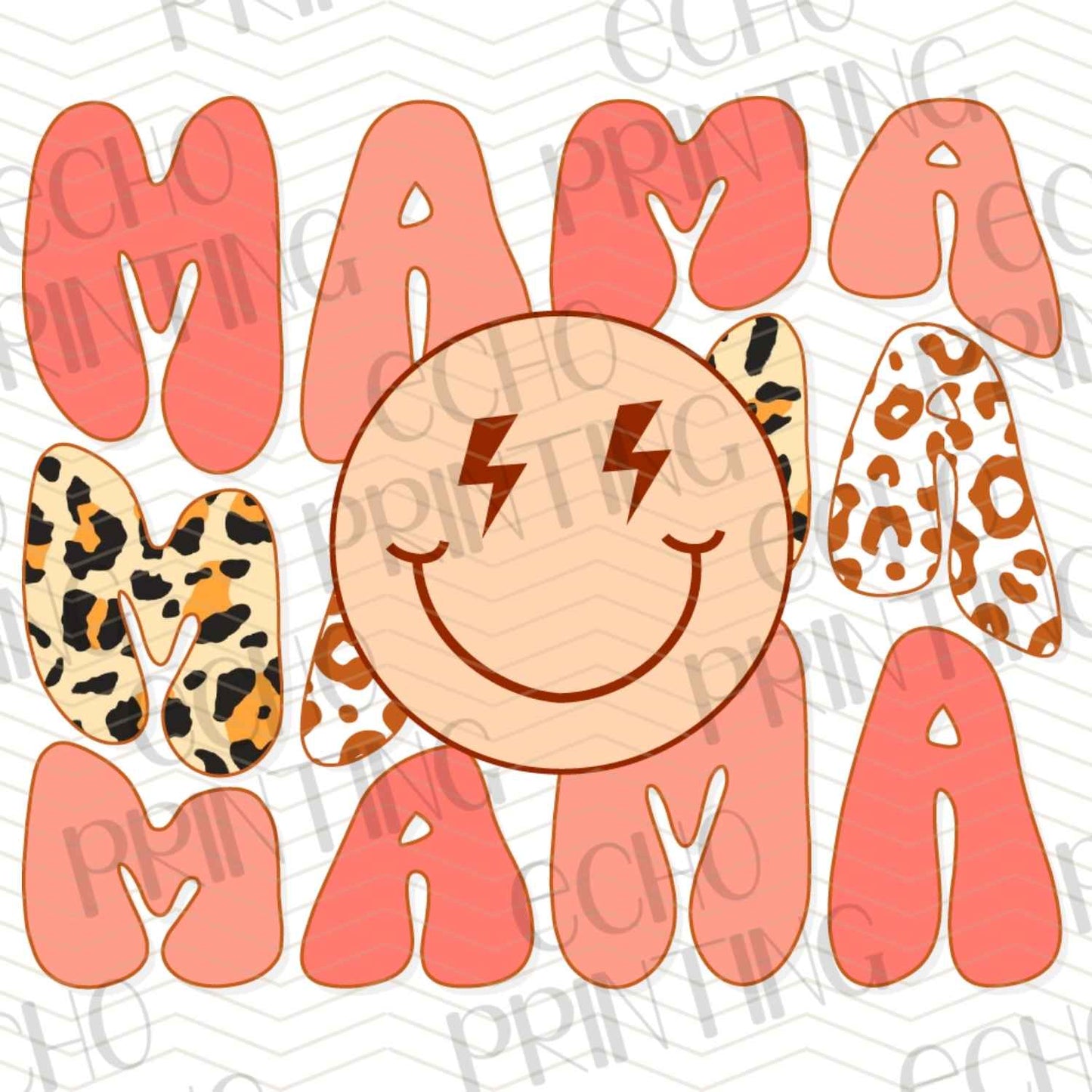 MGA 267 - MAMA RETRO SMILEY BOLT