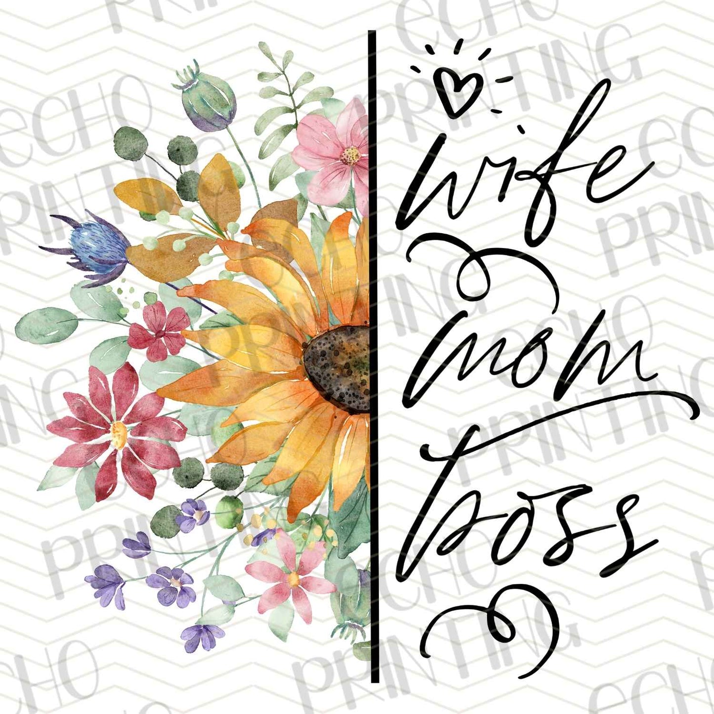 MGAG 27 - WIFE MOM BOSS FLORAL