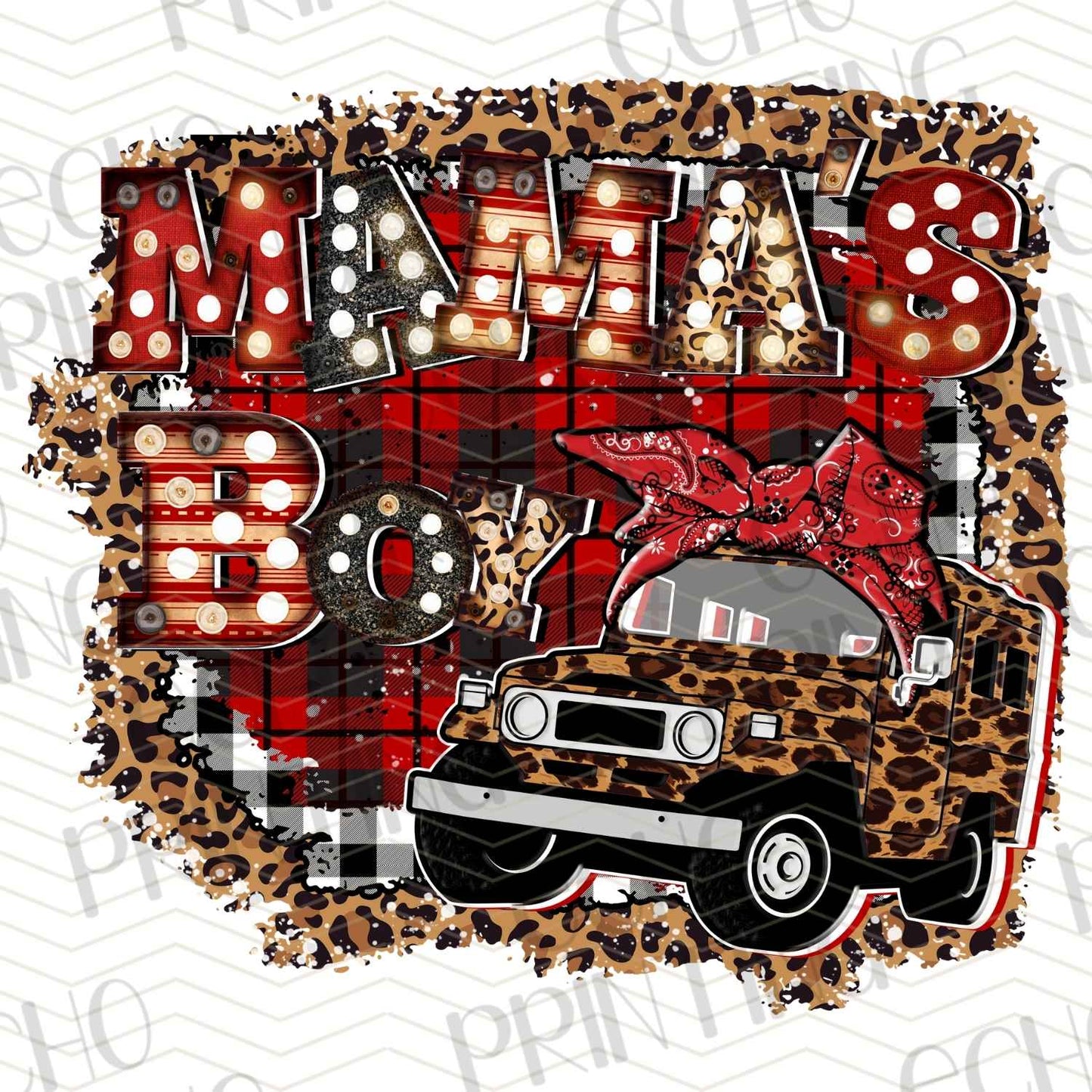 MGA 283 - MAMA LIFE TRUCK LEOPARD