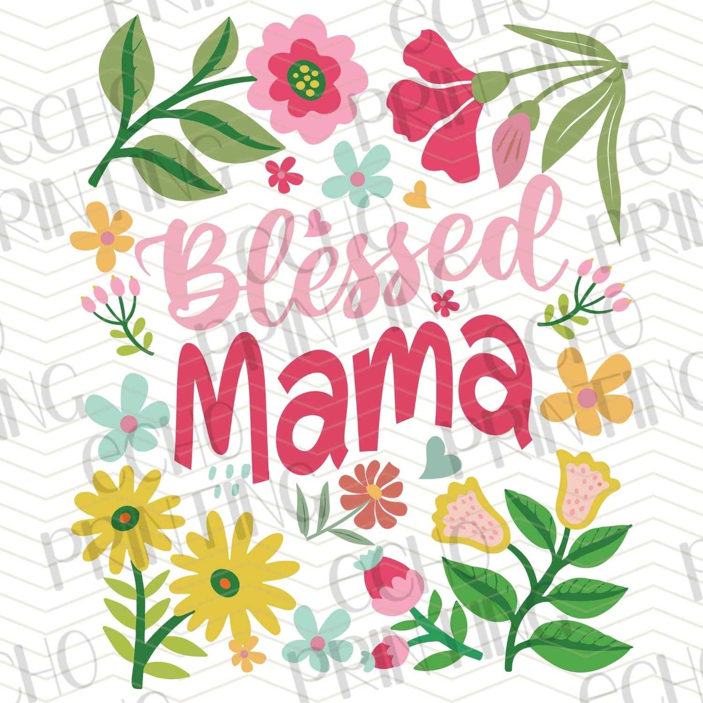 MGA 354 - BLESSED MAMA FLORAL