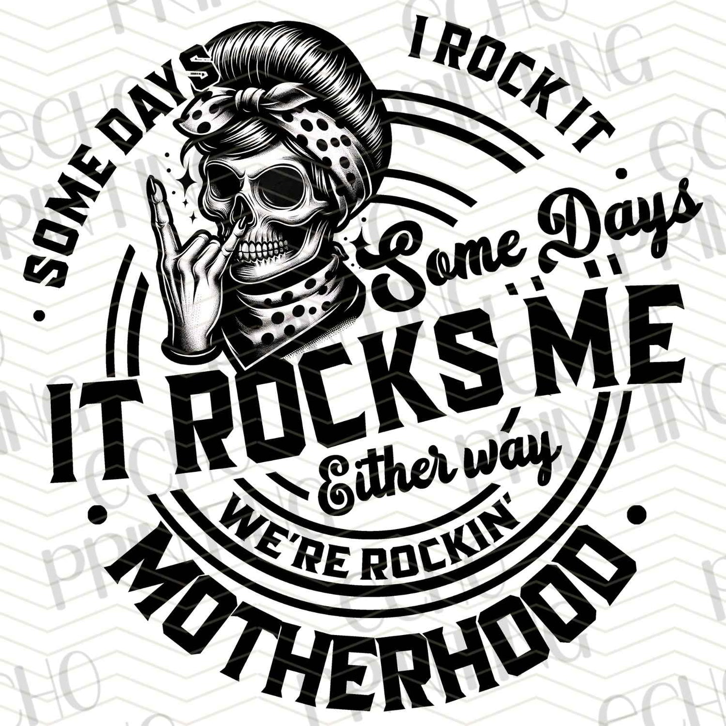 MGA 390 - MOTHERHOOD IT ROCKS ME