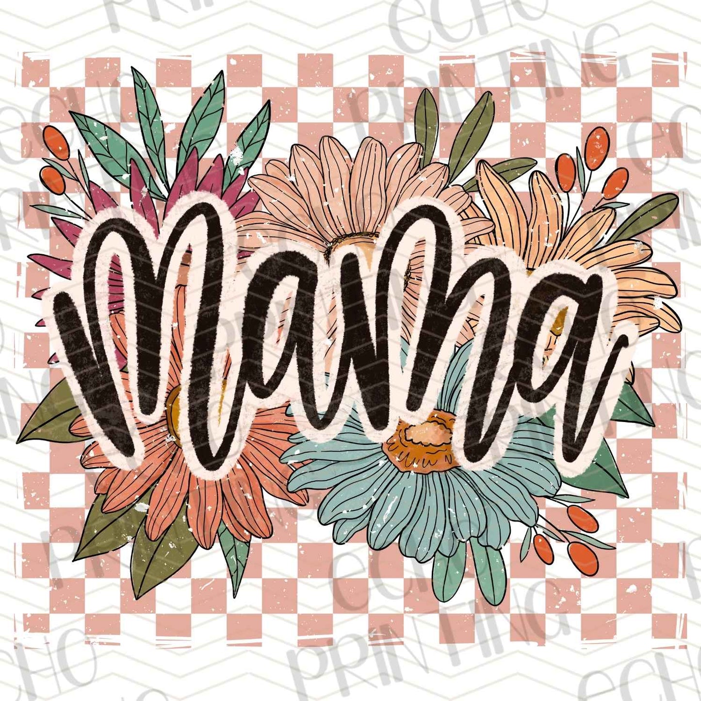 MGAG 465 - MAMA CHECKERED RUST