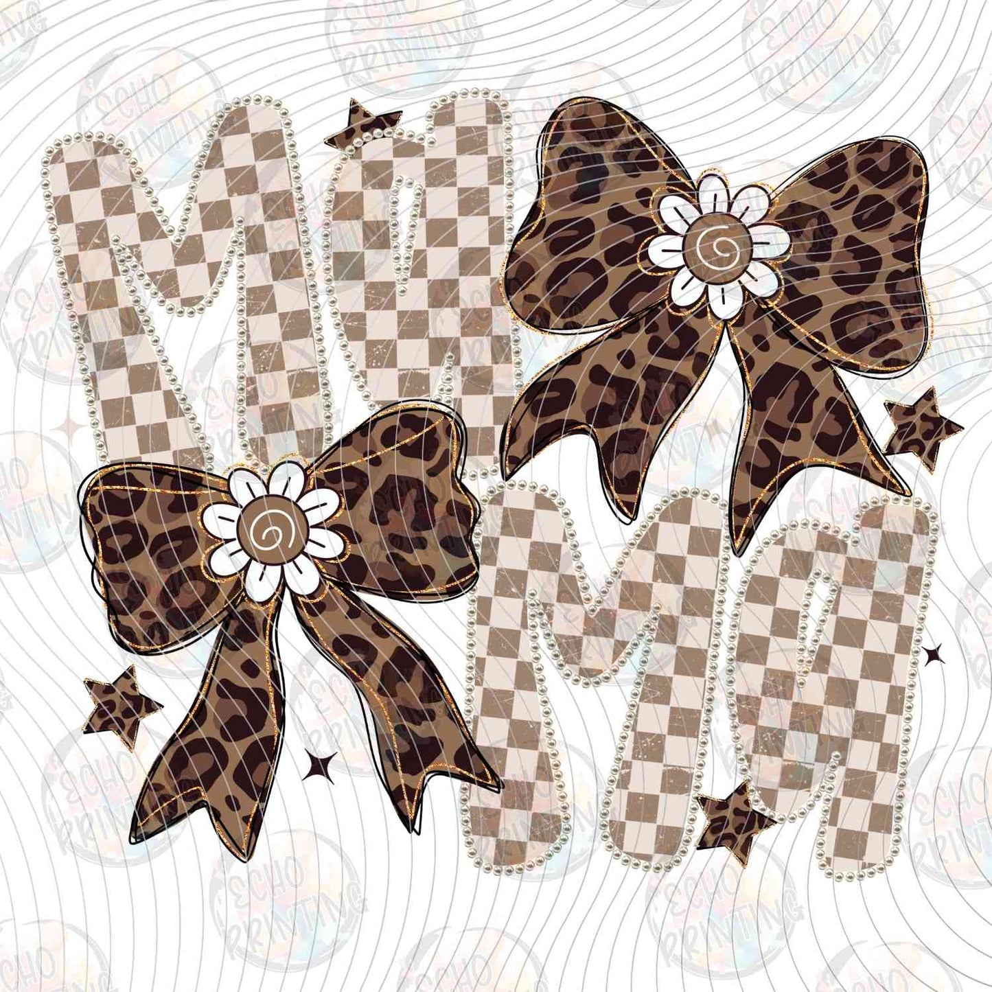 MGA 773 - MAMA LEOPARD BOW