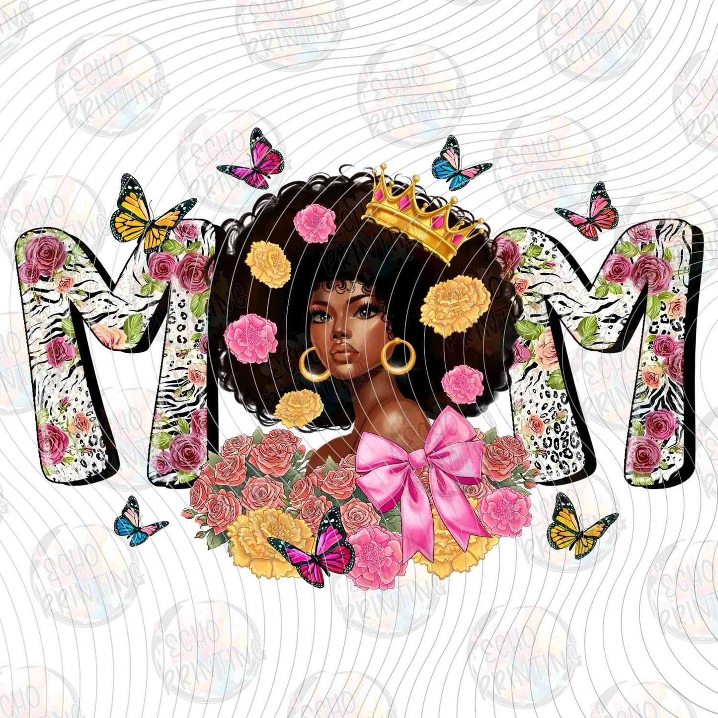 MGA 775 - MOM FLORAL SILHOUETTE