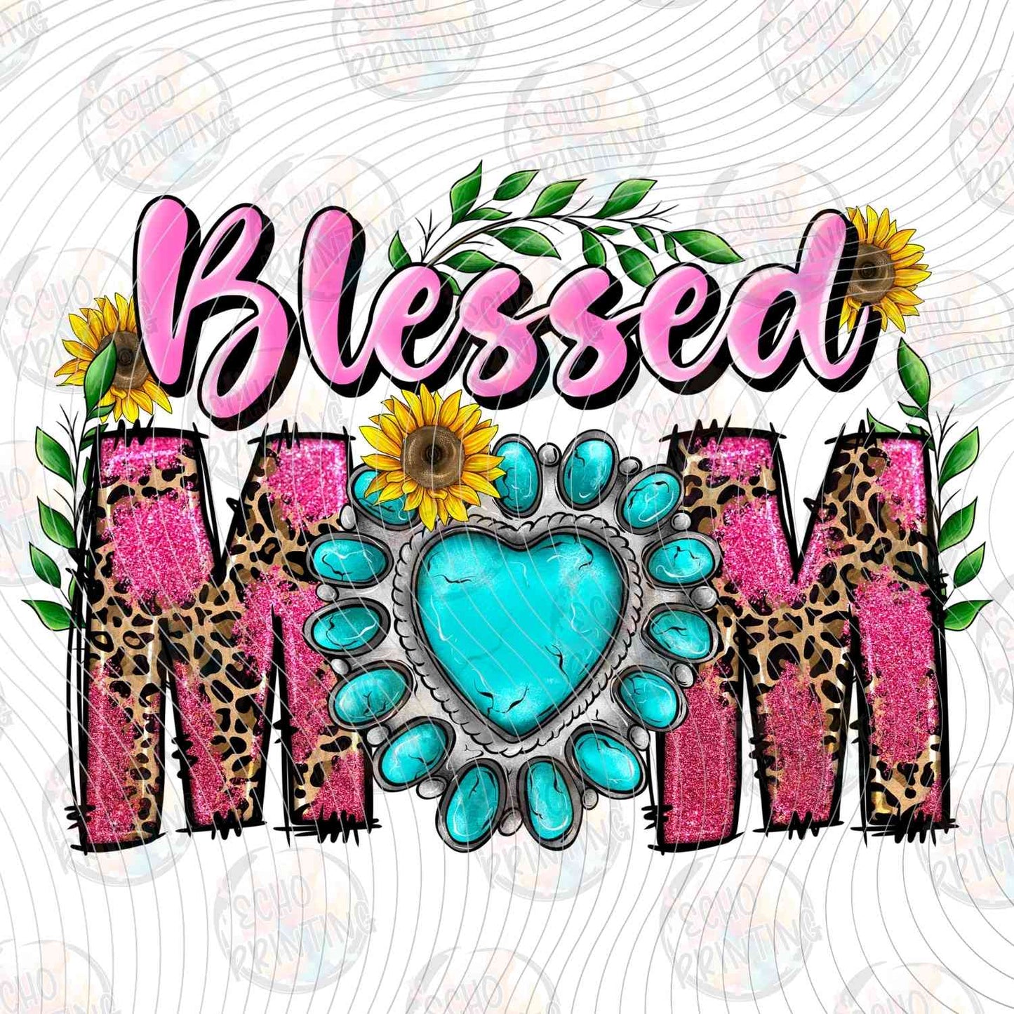 MGA 781 - BLESSED MOM HEART