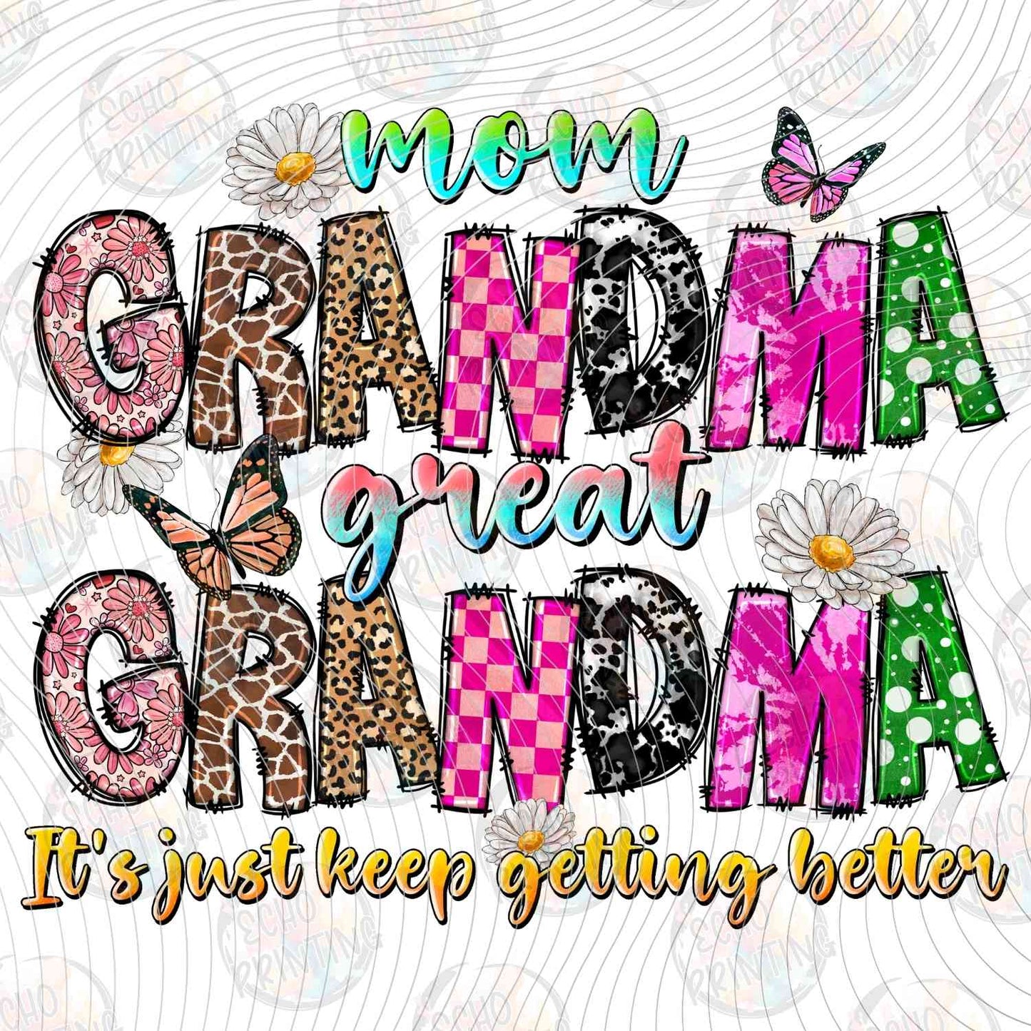 MGA 805 - MOM GRANDMA GREAT