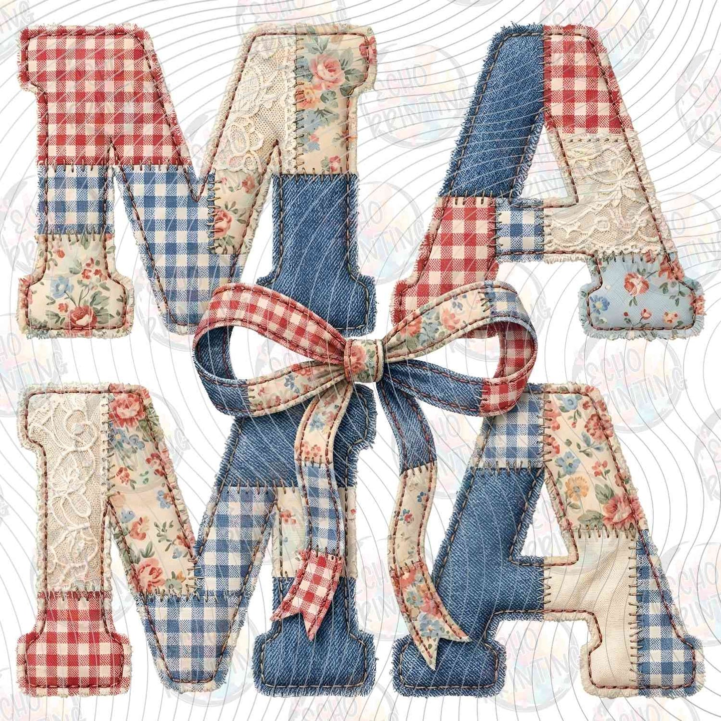 MGA 879 - MAMA PLAID BOW