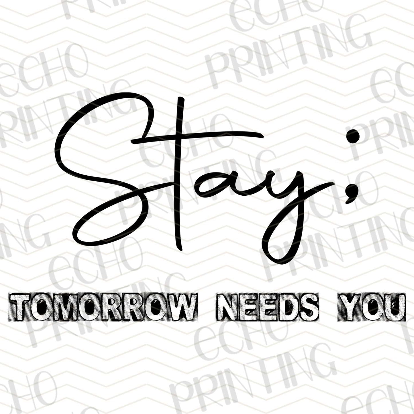 MHSM 101 - STAY TOMORROW NEEDS YOU