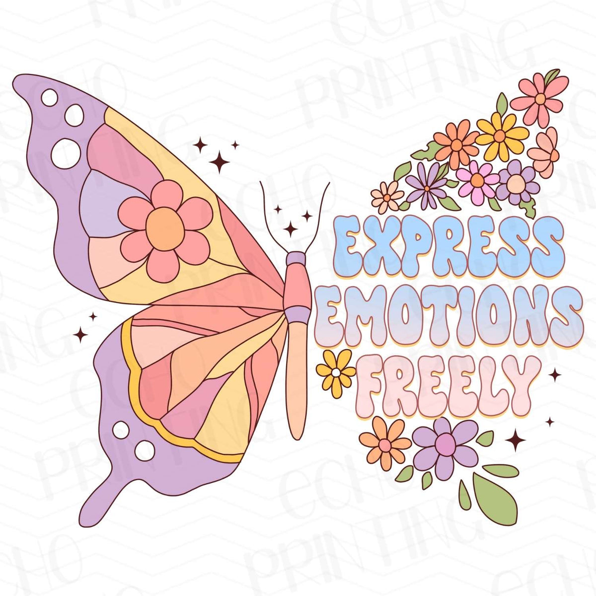 MHSM 133 - EXPRESS EMOTIONS FREELY BUTTERFLY