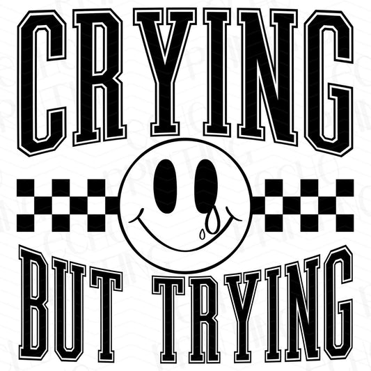 MHA 3 - CRYING BUT TRYING BLACK