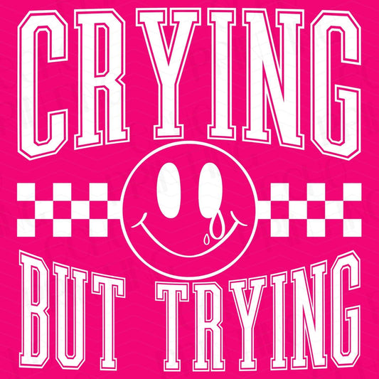 MHA 4 - CRYING BUT TRYING WHITE