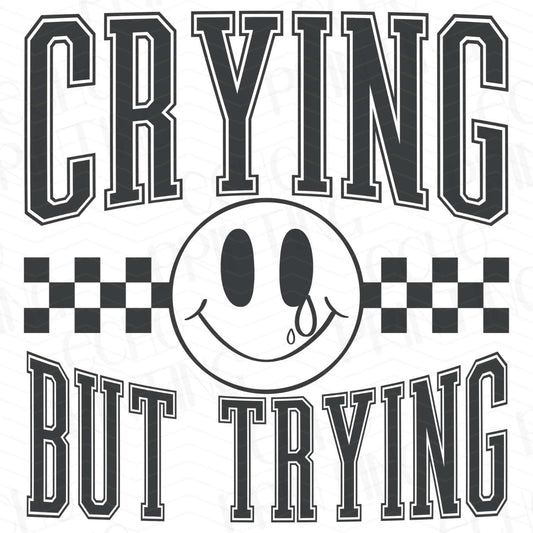 MHA 5 - CRYING BUT TRYING GREY