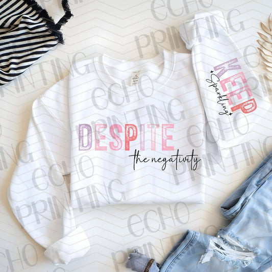 MHA 64 - DEPSITE THE NEGATIVITY  ** SLEEVE SOLD SEPERATELY **