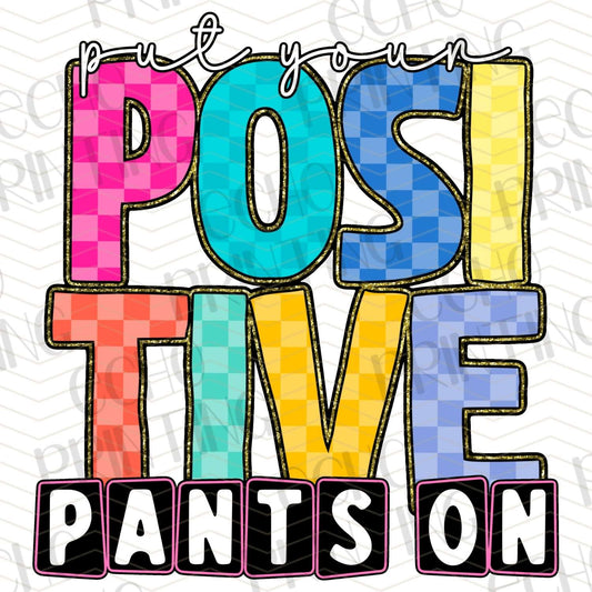 MHA 98 - POSITIVE PANTS ON