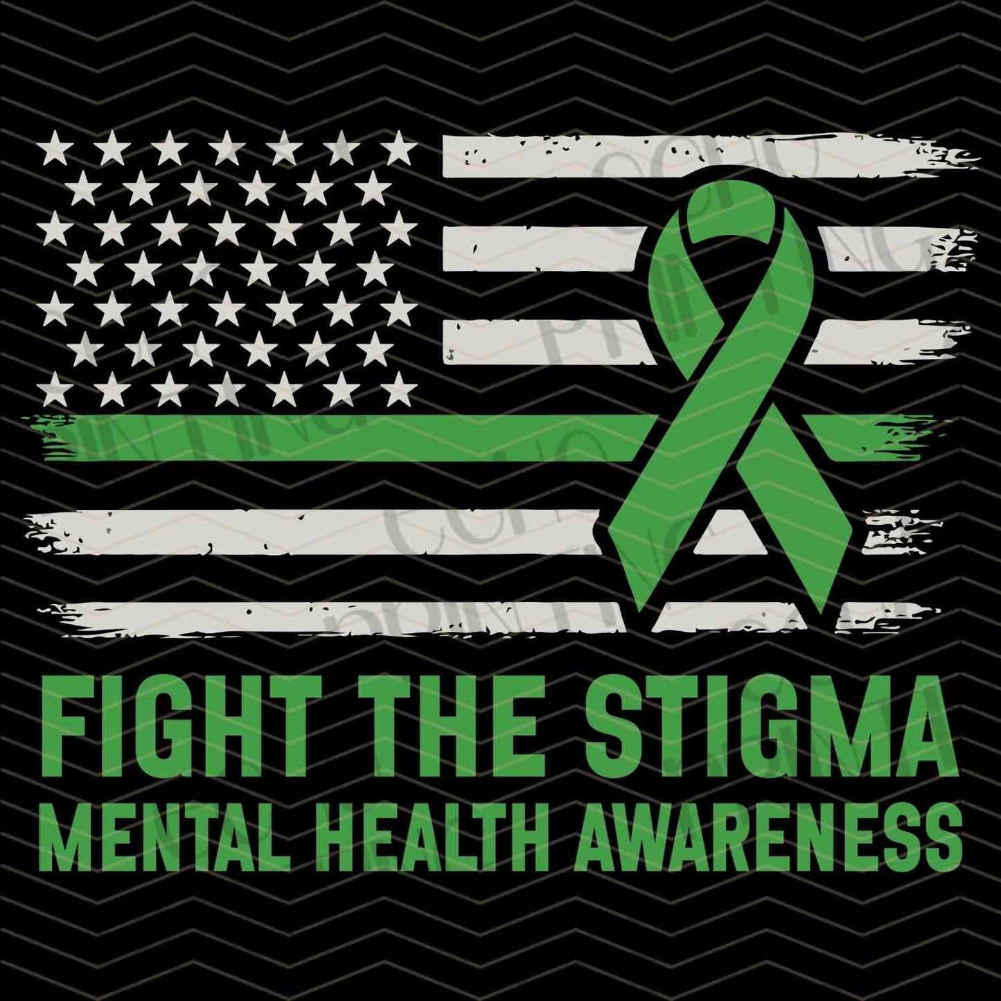 MHSM 234 - FIGHT THE STIGMA FLAG