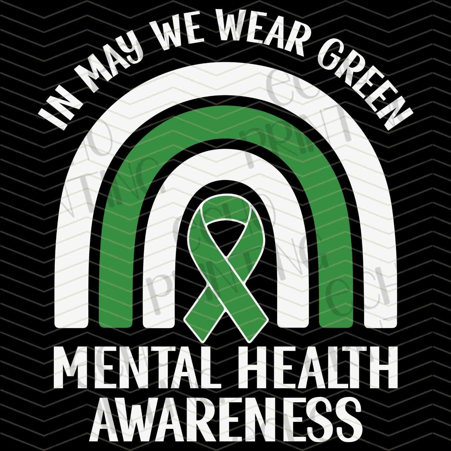 MHSM 246 - MENTAL HEALTH AWARENESS RIBBON