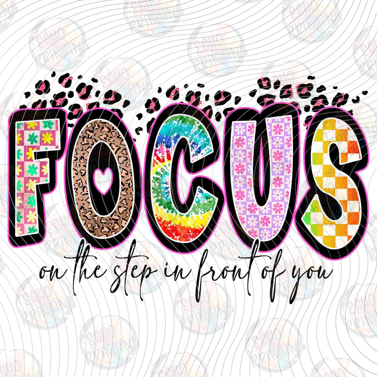 MHSM 452 - FOCUS ON THE STEP IN FRONT OF YOU