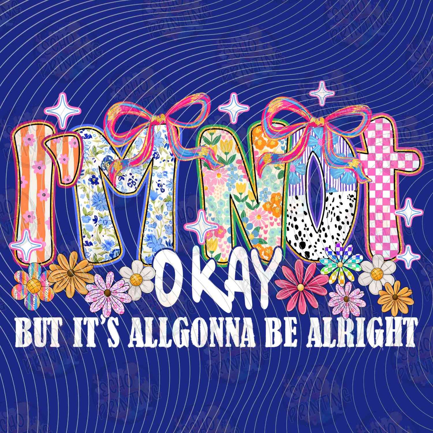 MHSM 454 - ITS NOT OKAY BUT ITS ALL GONNA BE ALRIGHT BLUE