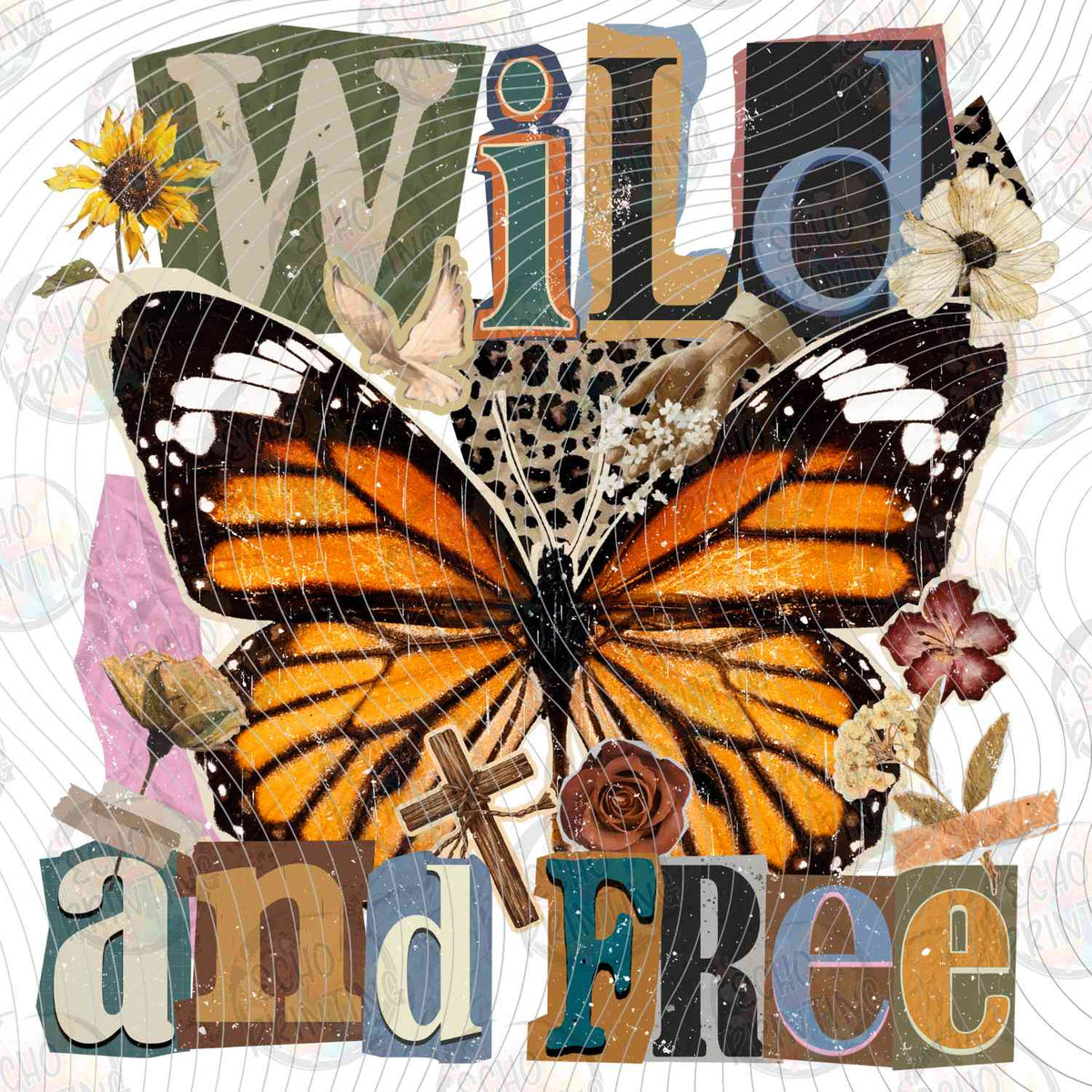 MHSM 482 - WILD AND FREE BUTTERFLY
