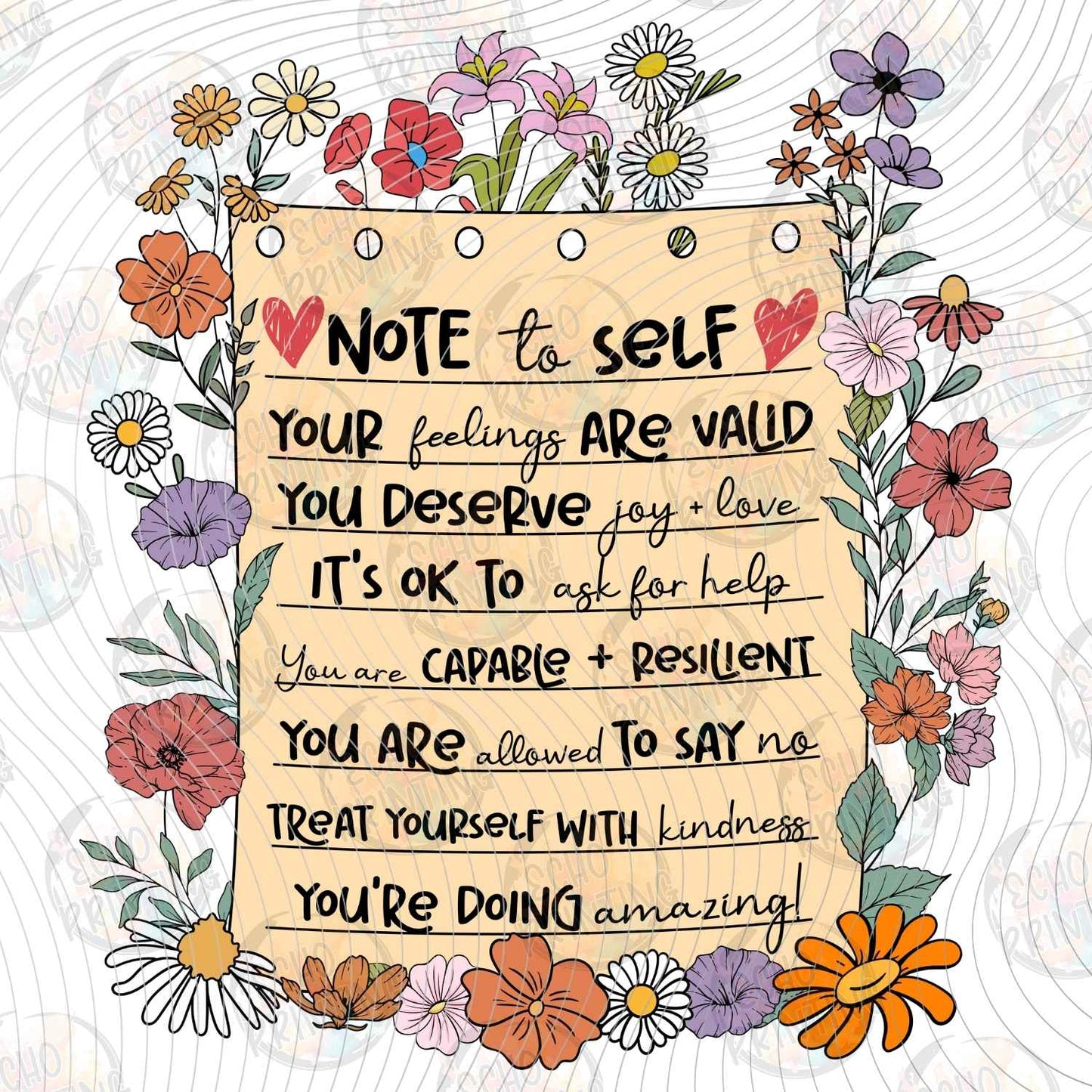 MHSM 550 - NOTE TO SELF