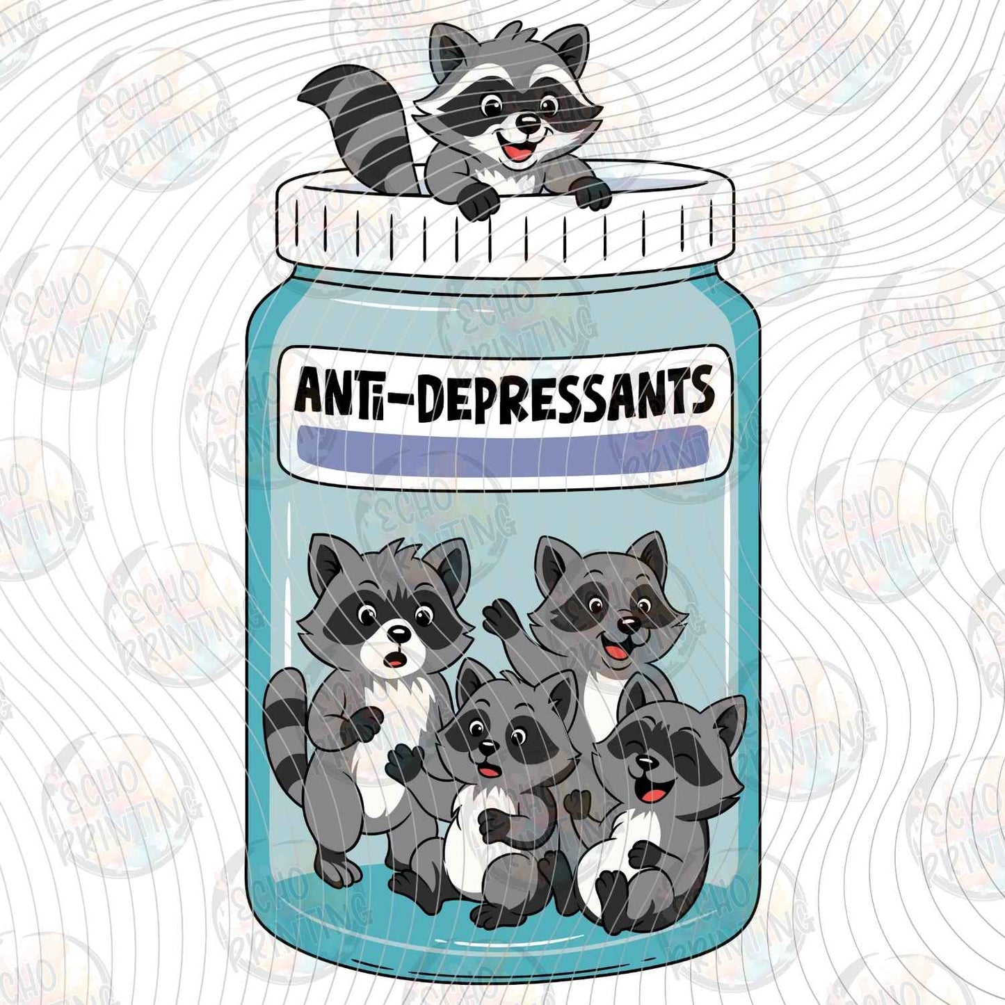 MHSM 570 - ANTI DEPRESSANT RACCOONS