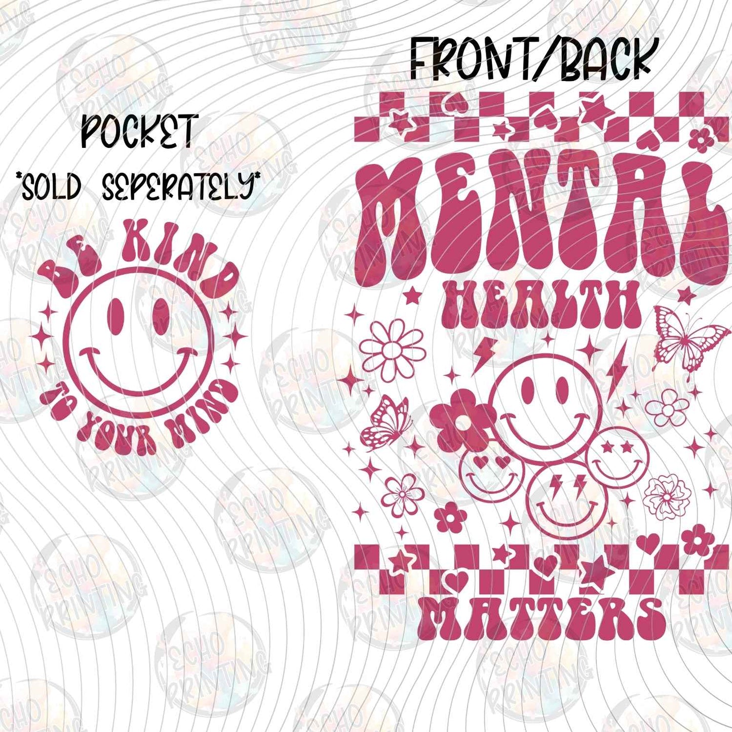 MHSM 592 - KIND MIND MATTERS POCKET DESIGN