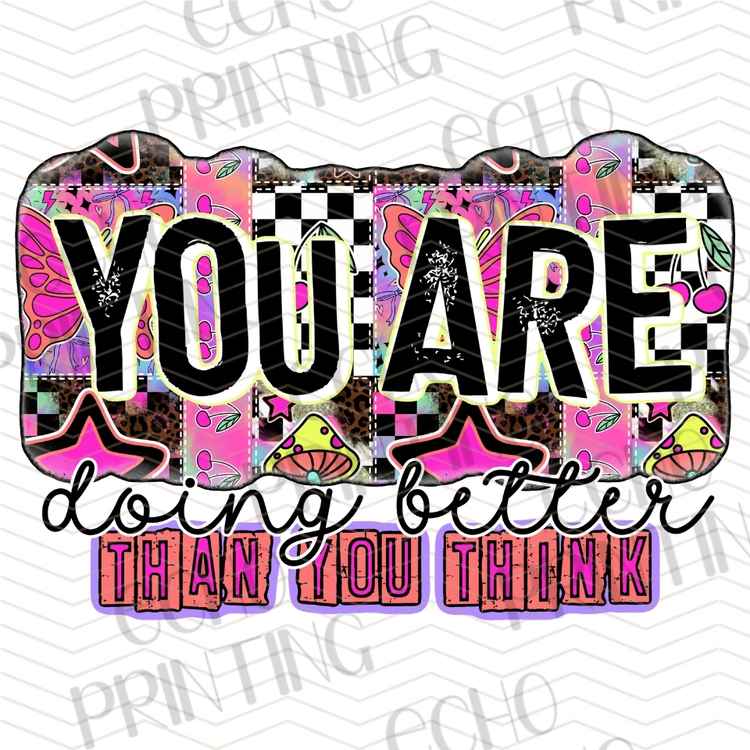 MHSM 655 - YOU ARE DOING BETTER